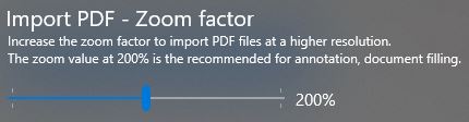 Import PDF - Zoom
